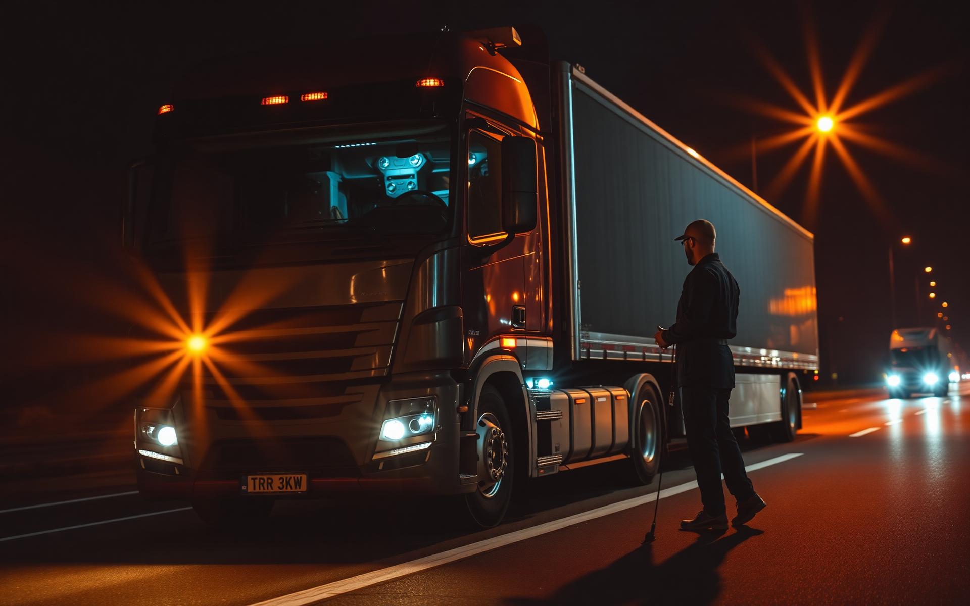 Mobilny serwis ciężarówek w trasie — Trójmiasto